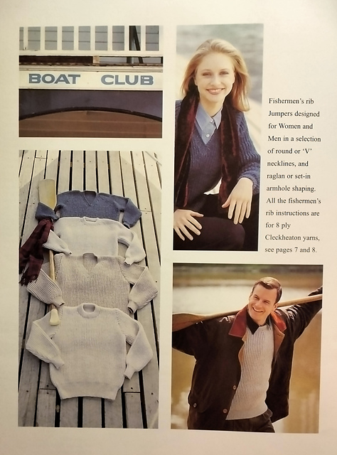 3 Fisherman's Rib Jumper Set-in