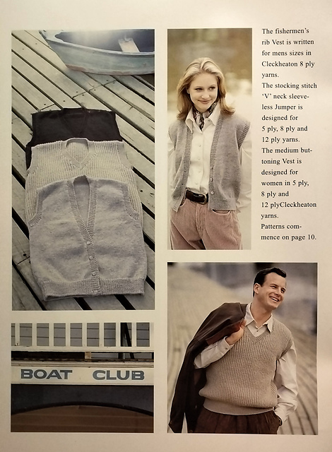 5 Fisherman's Rib Sleeveless Jumper