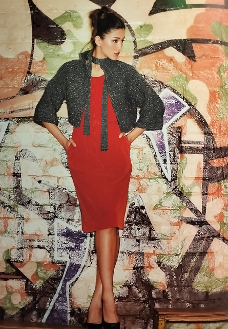 Cropped Jacket - Stand-up Collar