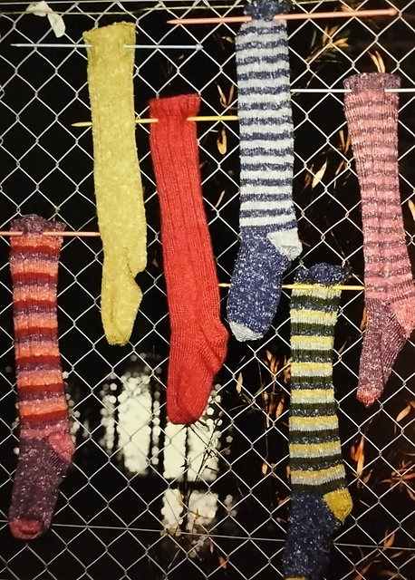 Knee Length Socks with stripe options
