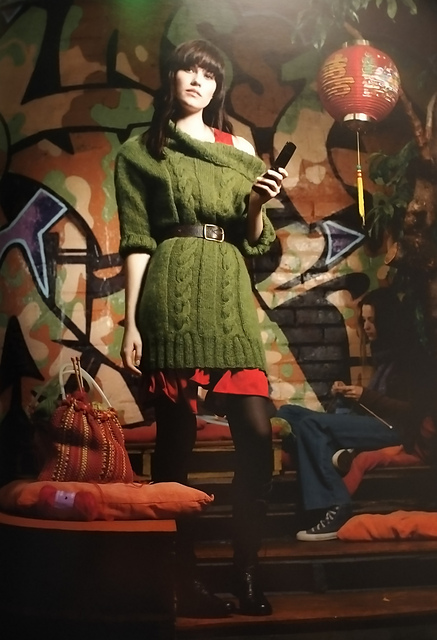 Cable Sweater Dress