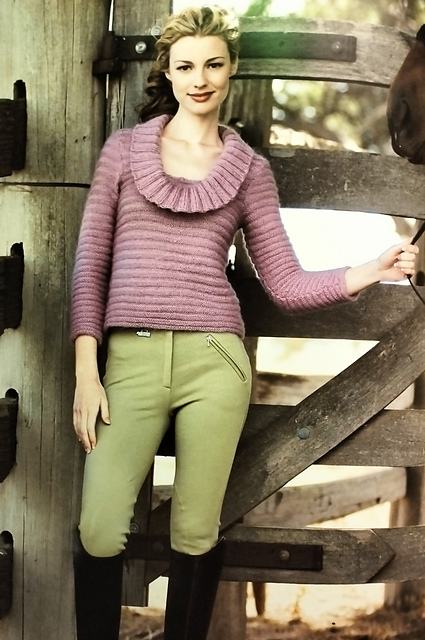 Design 3 - Jumper with Deep Collar