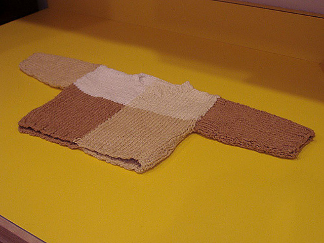 #30 Colorblock Sweater & Toy Ball