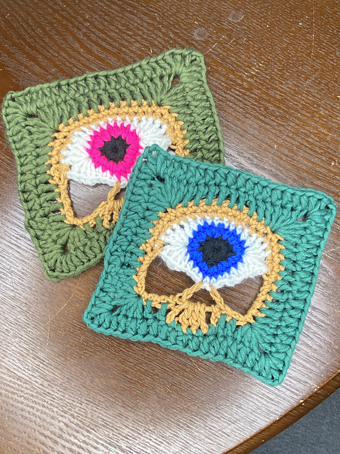 Third Eye Skull Square