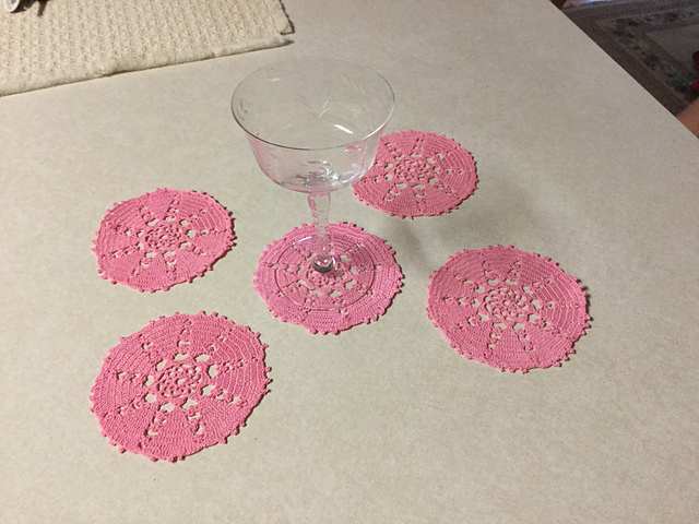 Sherbet Doily Set #7701