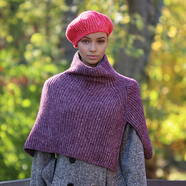 Crochet Plain Poncho