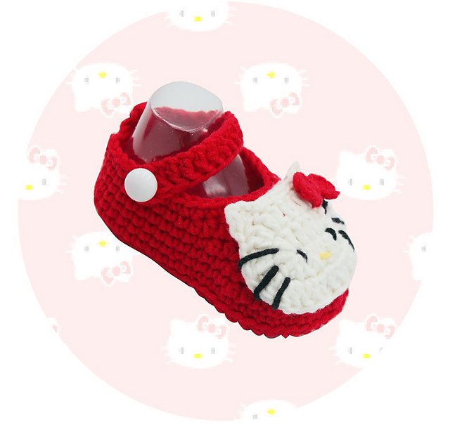 Hello Kitty Baby Shoes