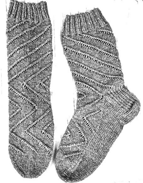 HWY 522: Mirror Image Socks