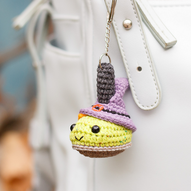 Halloween Witch Boot Keychain