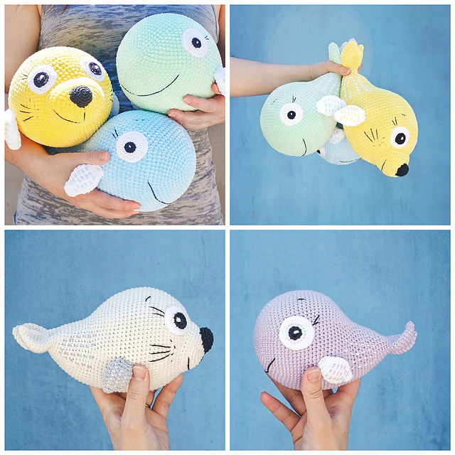 Whale and Seal Ocean Toys