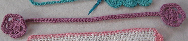 Two flower bookmark