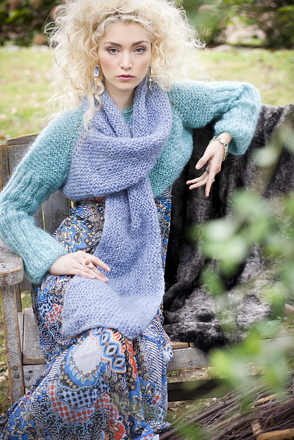 #18 Top-Down Raglan-Yoke Cardigan
