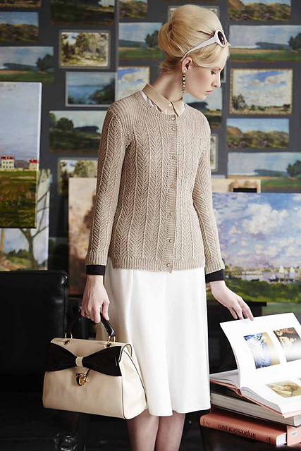 #04 Herringbone Cardigan