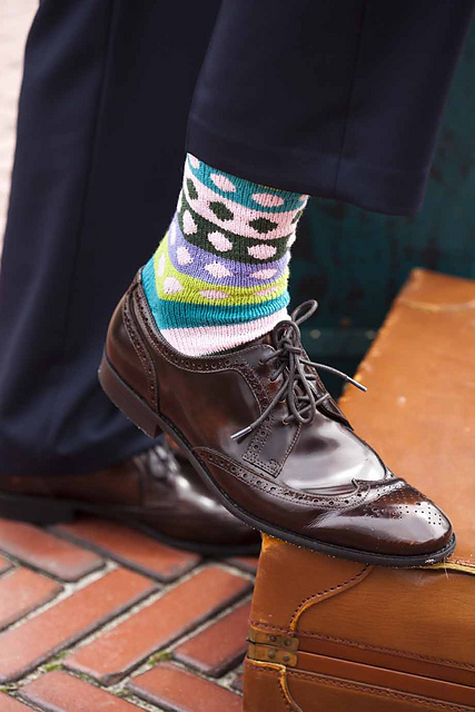 #16 Polka-Dotted Socks