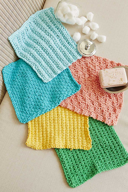 #11 Textured Washcloths