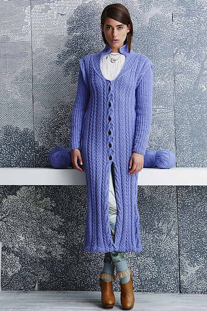 #05 Long Cabled Coat