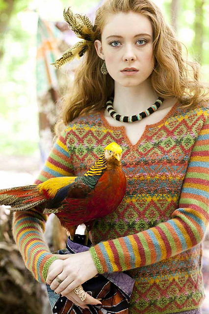 #22 Vibrant Colorwork Pullover
