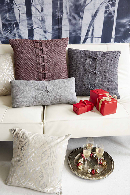#15 Cabled Pillows