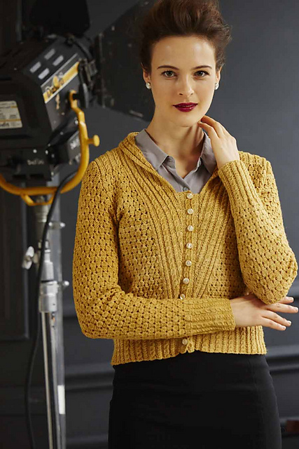 #28 Shawl-Collar Cardigan