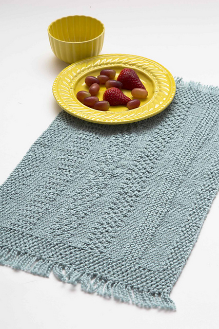 #10 Fringed Coasters and Placemats