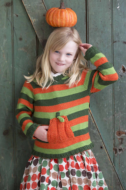 #02 Pumpkin-Pocket Sweater