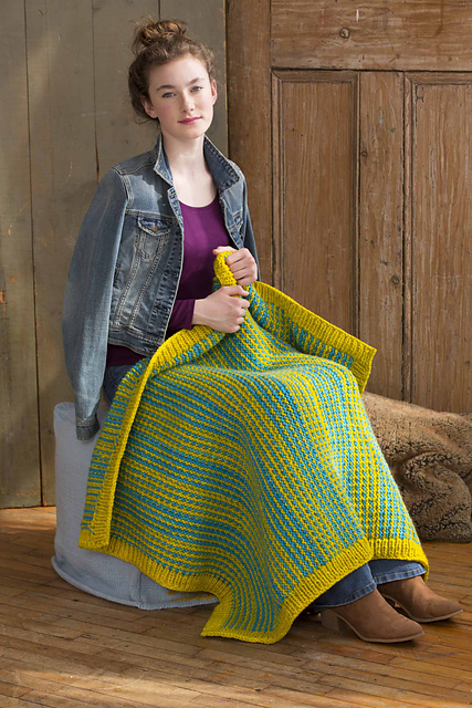 #12 slip stitch blanket