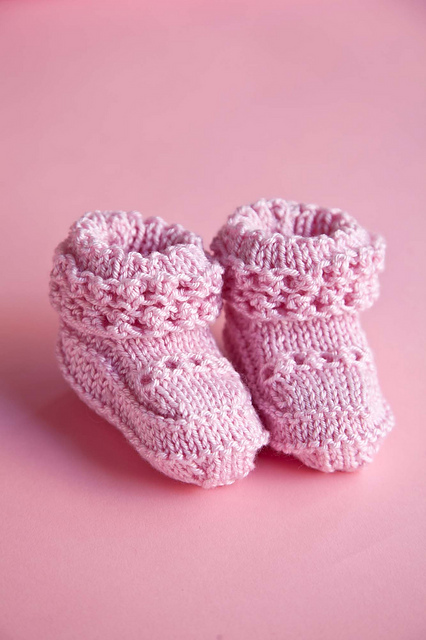 #5 Eyelet-Cuffed Booties
