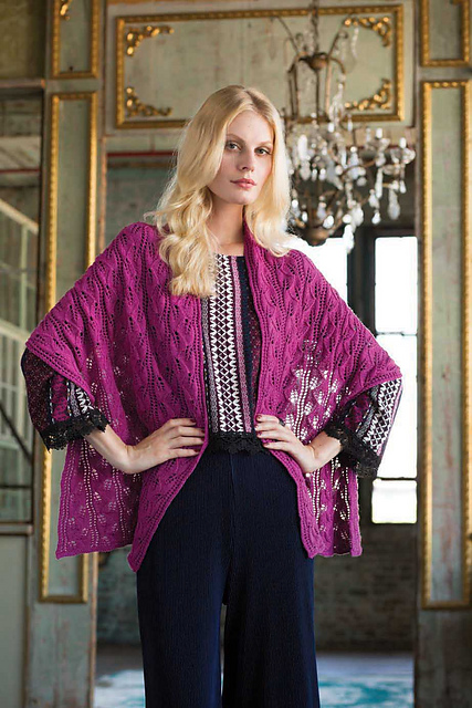 #09 Leaf Lace Wrap