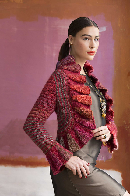 Ruffle-Edged Cardigan