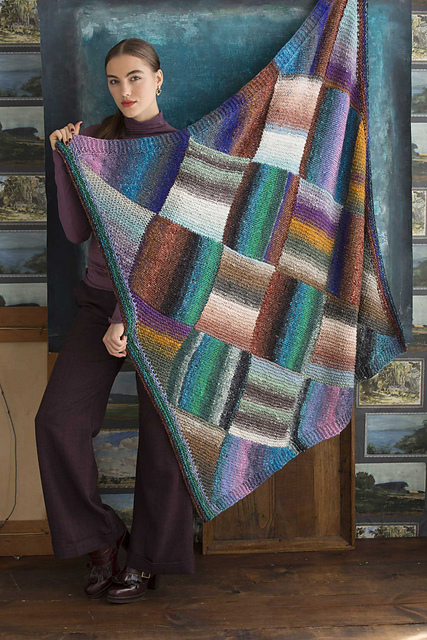 Entrelac Blanket