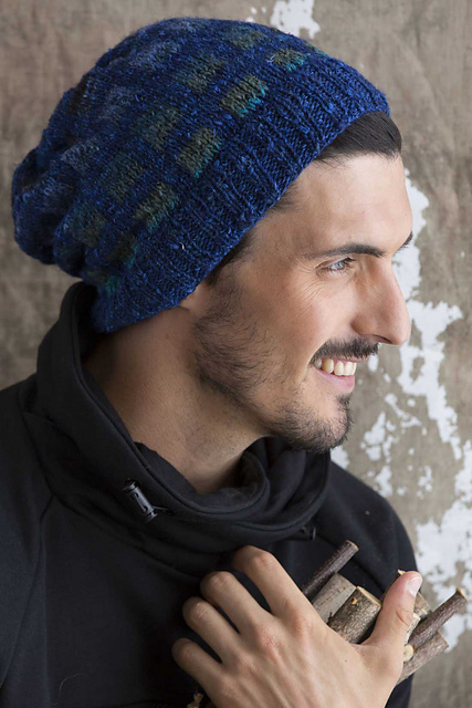 Slouchy Checkered Hat