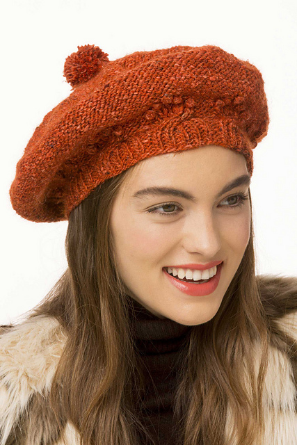 Cabled Brim Tam