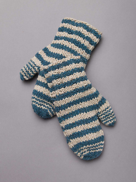 #11 Striped Mittens