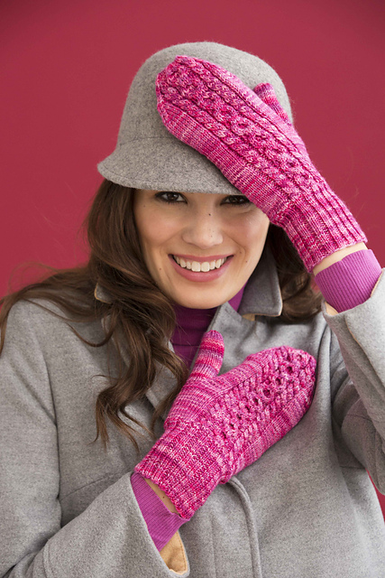 #16 Honeycomb Mittens