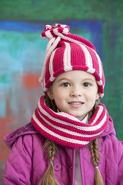#18 Striped Hat and Cowl