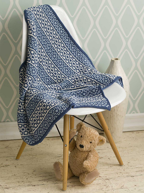 #28 Mosiac Baby Blanket