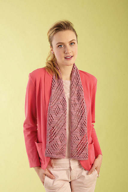 #14 Lace-Pattern Scarf