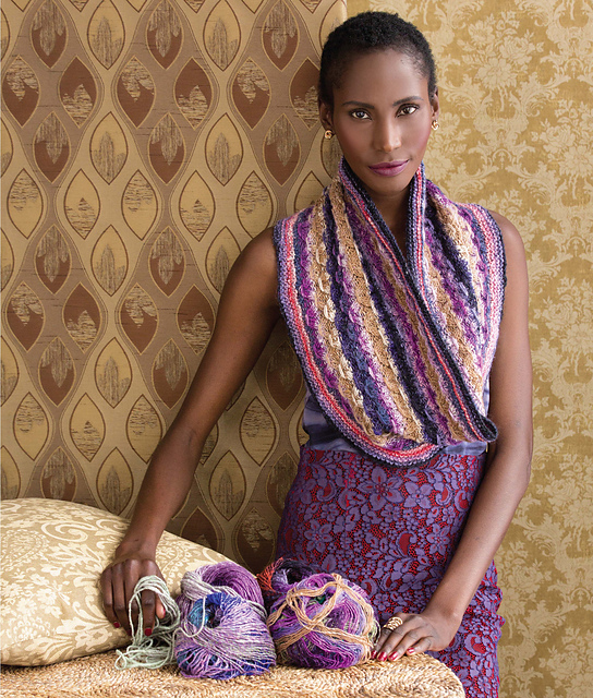 Smock Stitch Cowl