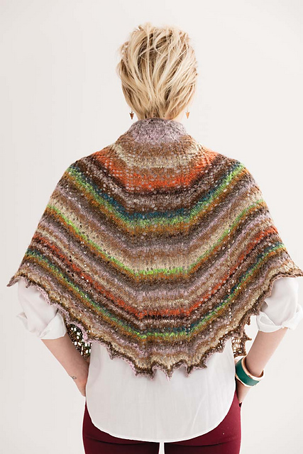 Hybrid Triangular Shawl