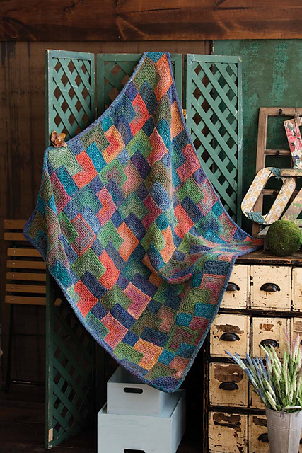 Mitered Throw