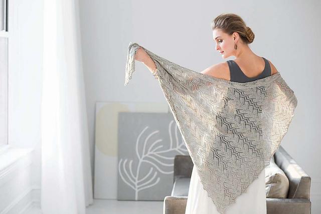 #11 Greystone Harbor Shawl
