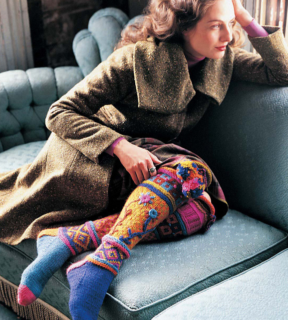 #09 Embroidered Knee-Highs