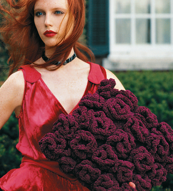 #32 Rose Pillow