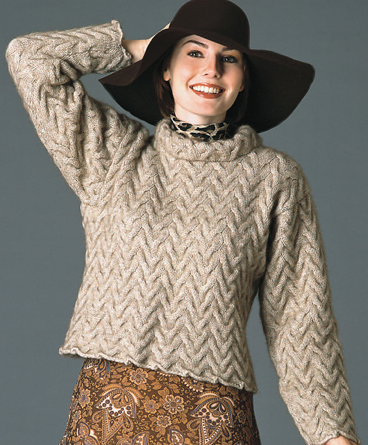 #14 Ripple Stitch Pullover