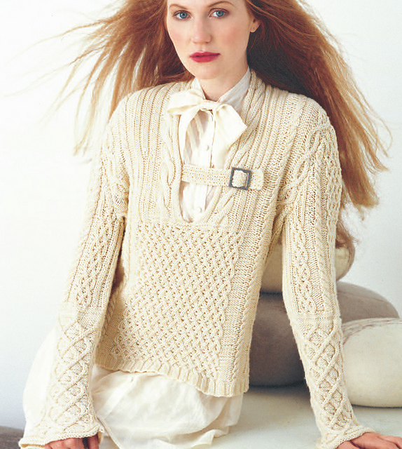 #13 Buckle Trim Pullover