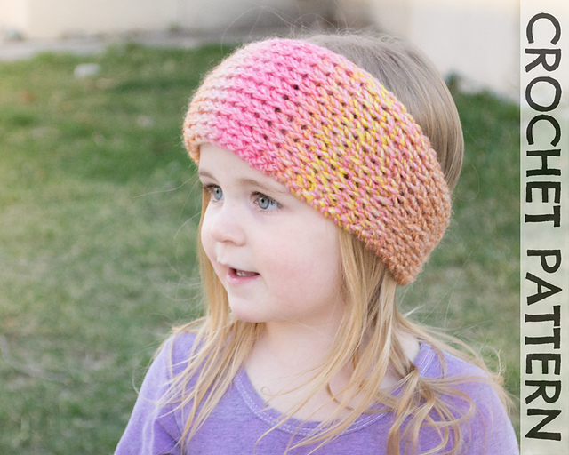 Snow Plow Tunisian Headwrap