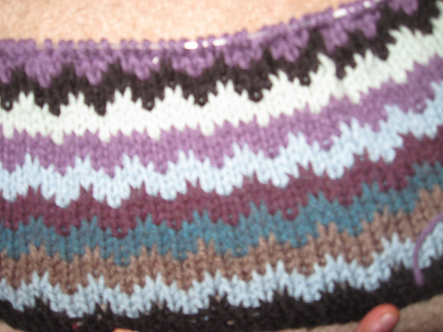 Flame Stitch Afghan