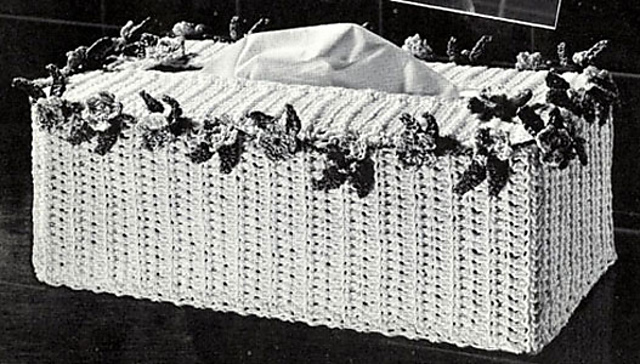 Garland Tissue Box Cover