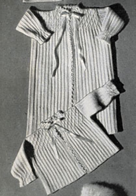 Long or Short Baby Saque No. 2004A(B)
