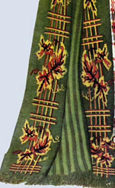 Vine and Trellis Afghan #5211